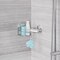 Better Living Stick N Lock Plus 5.44 in. H X 6.5 in. W X 11.8 in. L Chrome Silver Shower Basket 13824 - alternate 4